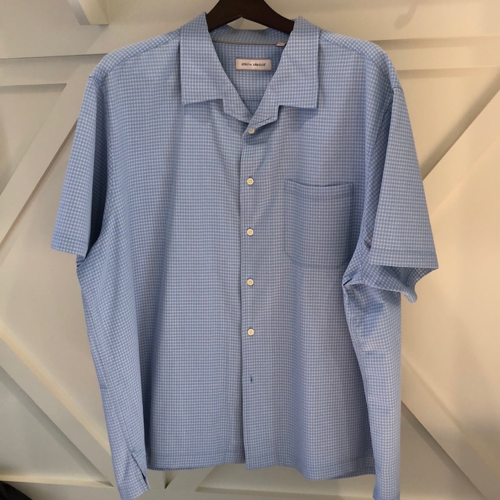 3XLT Mens short sleeved dress shirt - like new